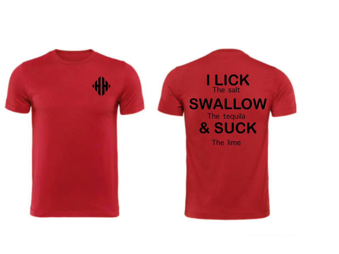 Men’s Lick Swallow Suck shirt