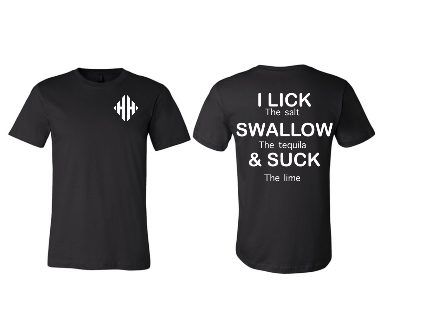 Men’s Lick Swallow Suck shirt