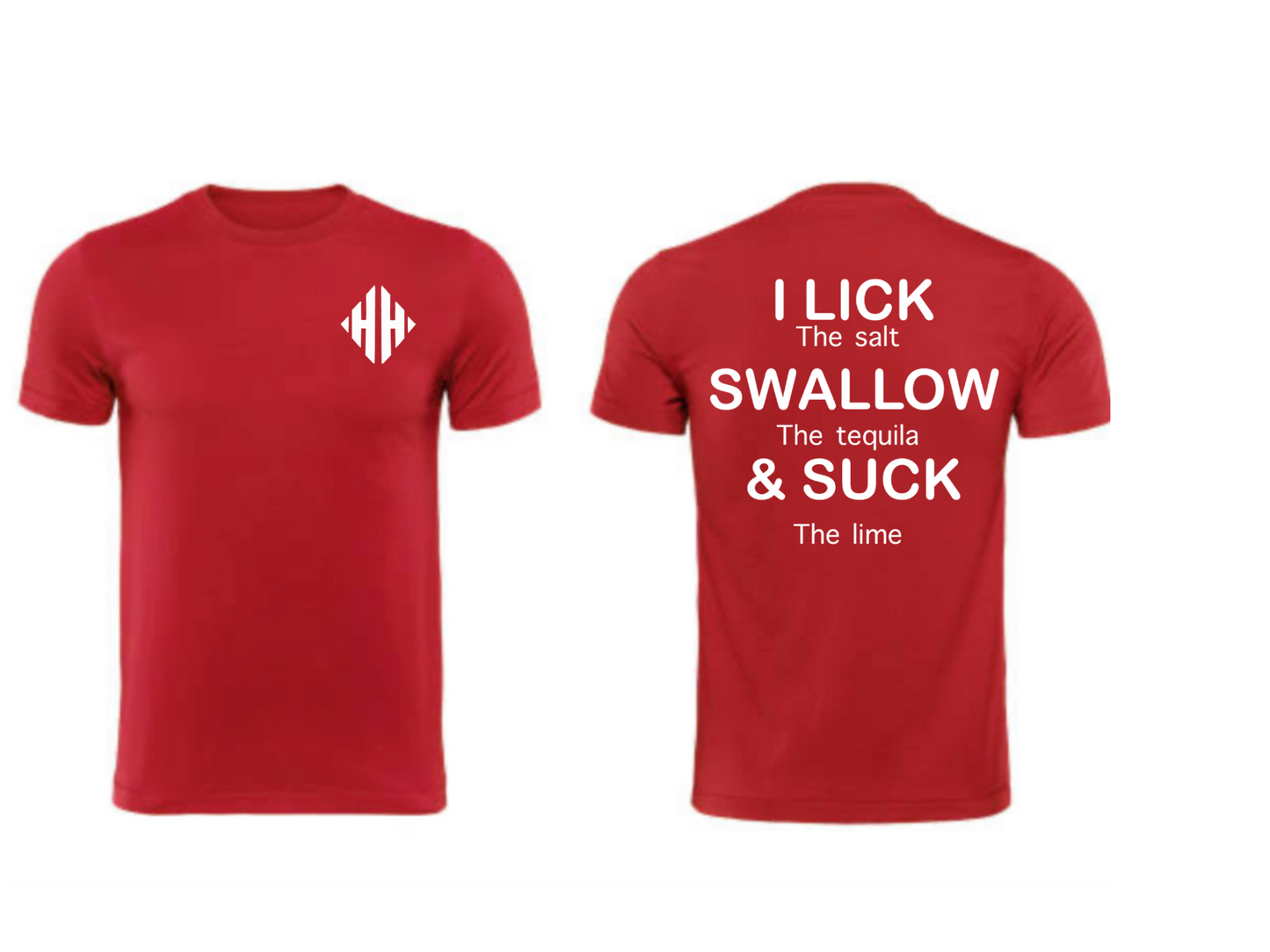 Men’s Lick Swallow Suck shirt