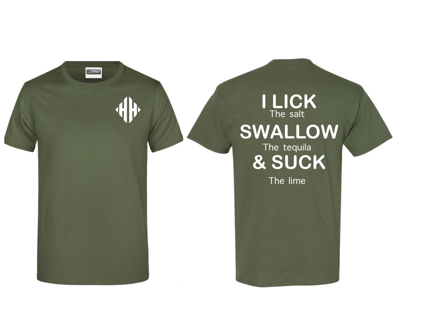 Men’s Lick Swallow Suck shirt