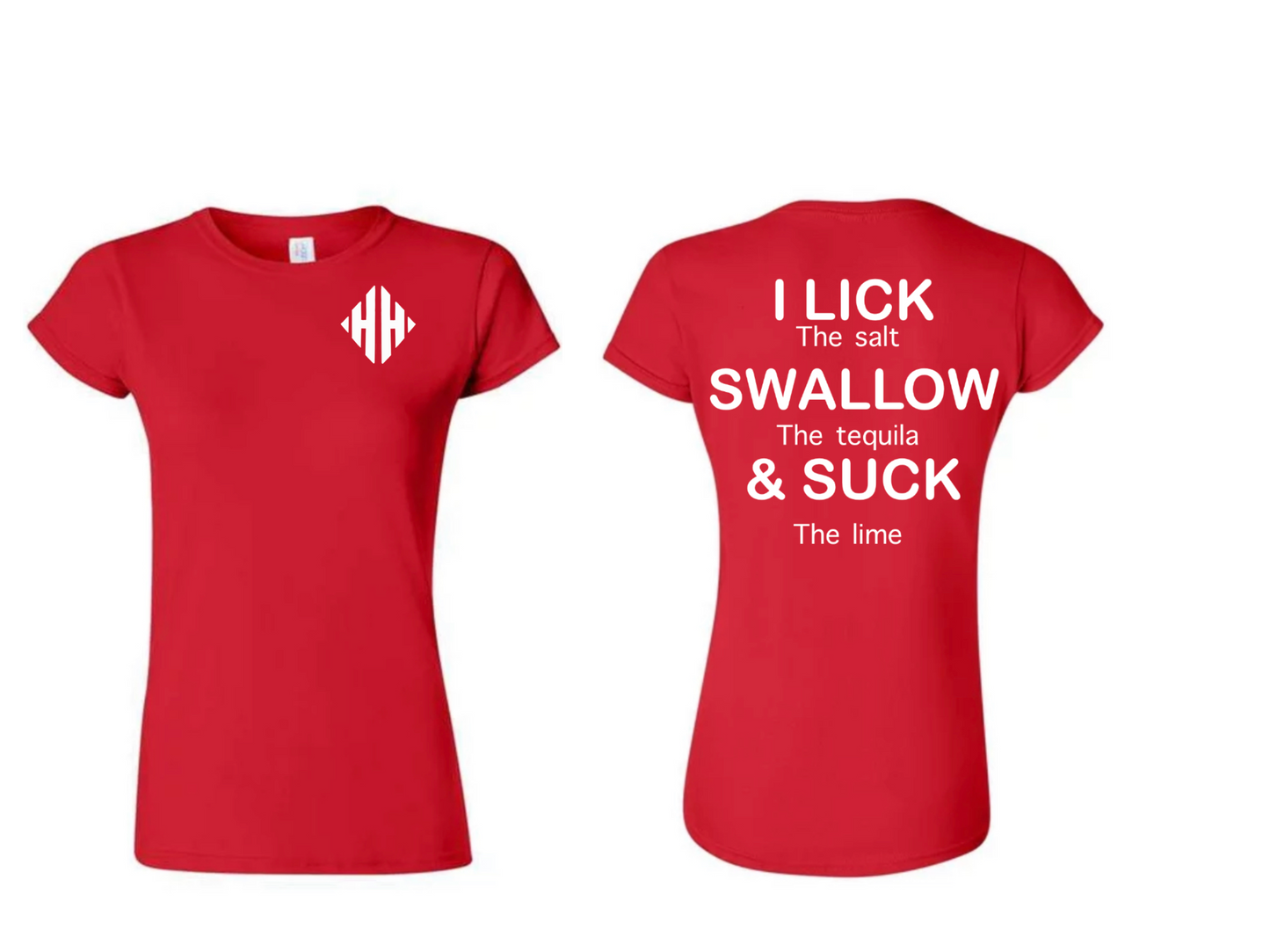 Ladies Lick Swallow Suck shirt