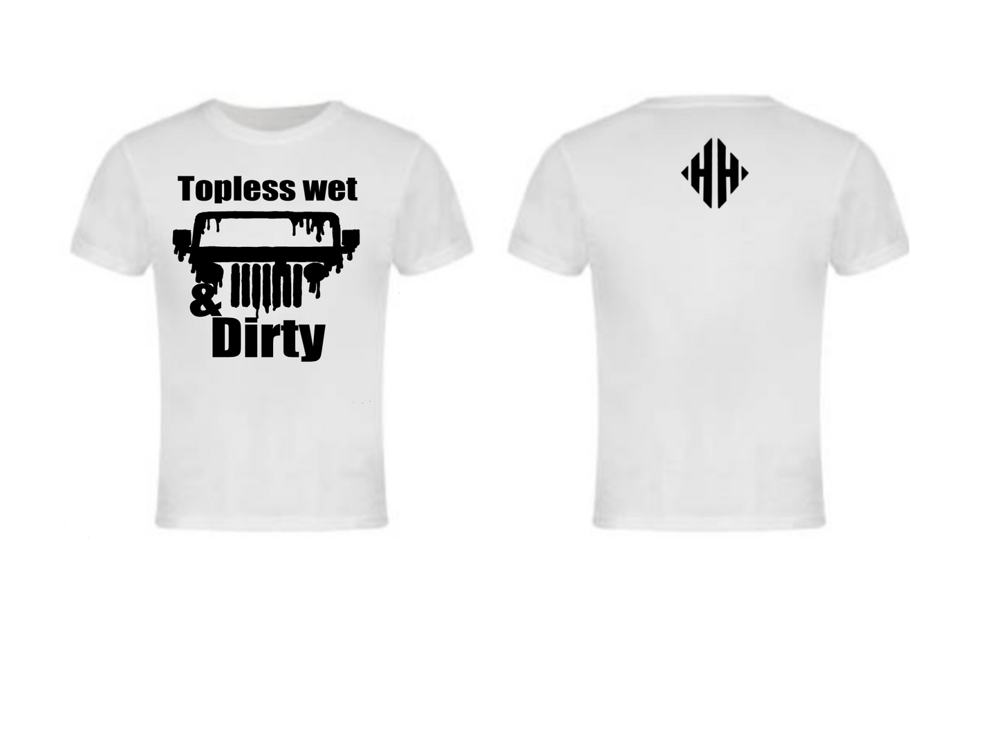 MENS DIRTY & TOPLESS SHIRT