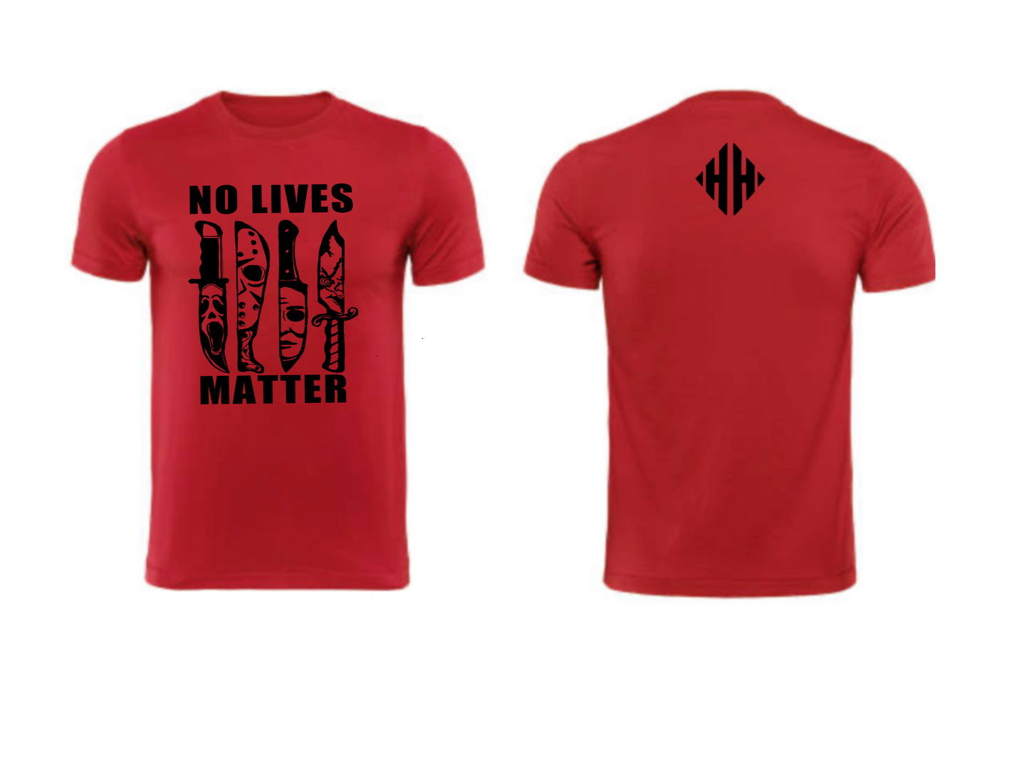 MENS NO LIVES MATTER SHIRT