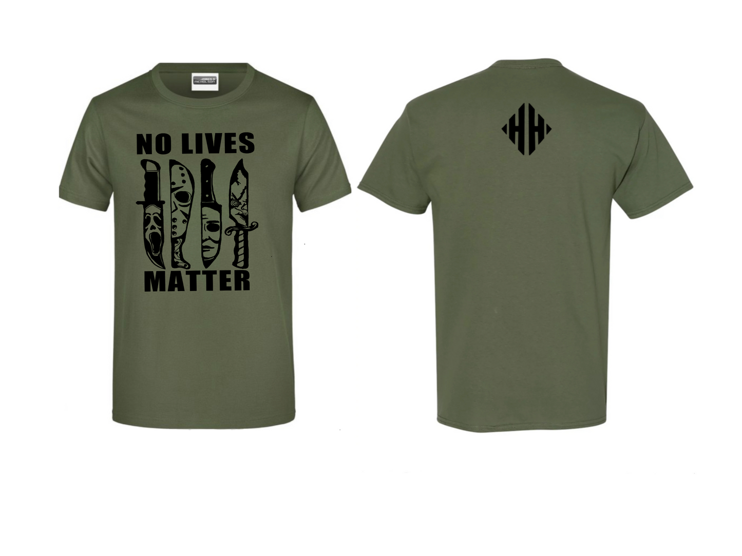 MENS NO LIVES MATTER SHIRT