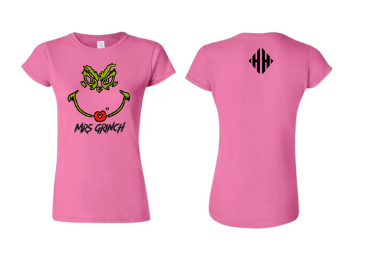 LADIES MRS GRINCH SHIRT