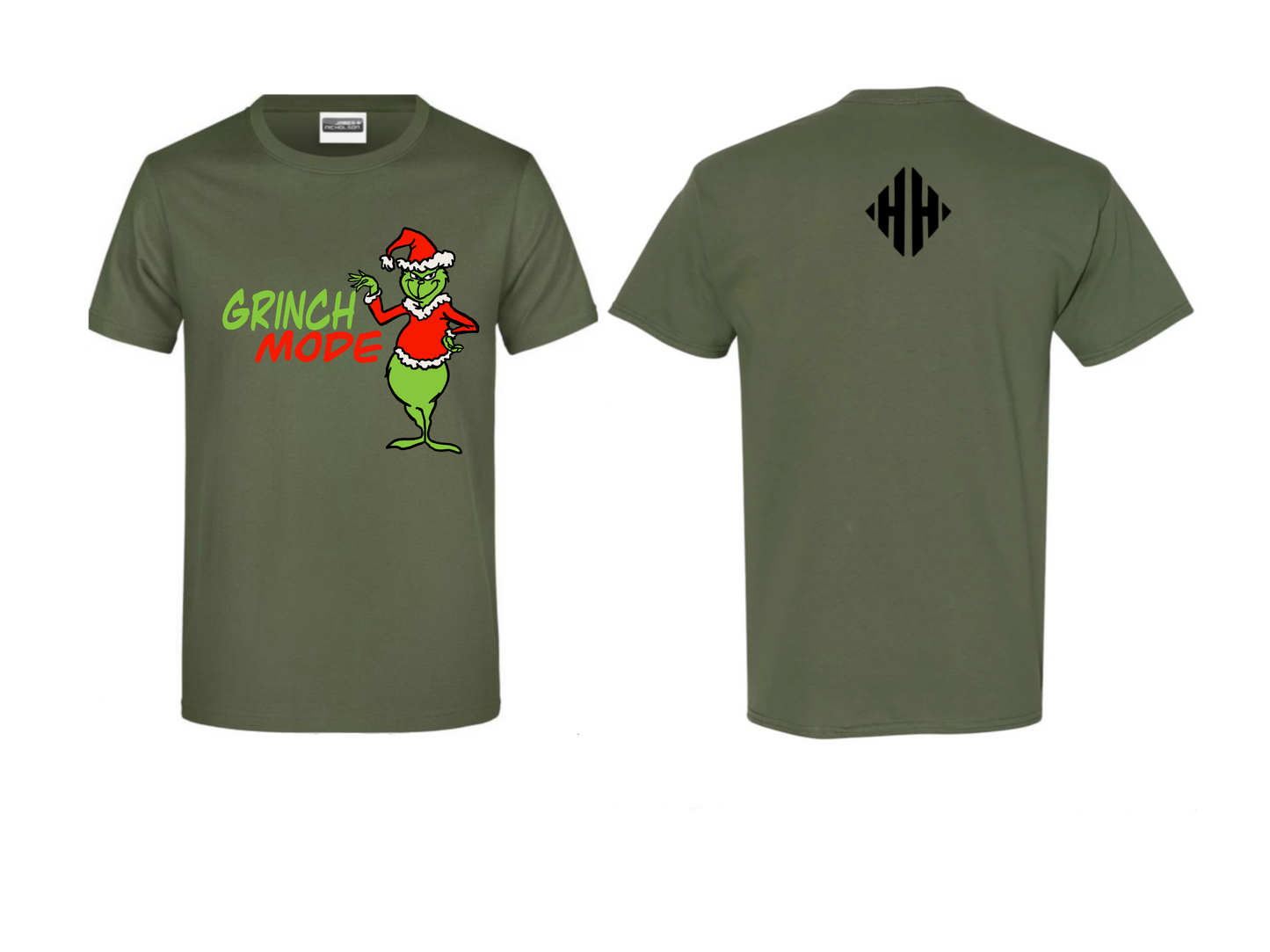 MENS GRINCH MODE SHIRT