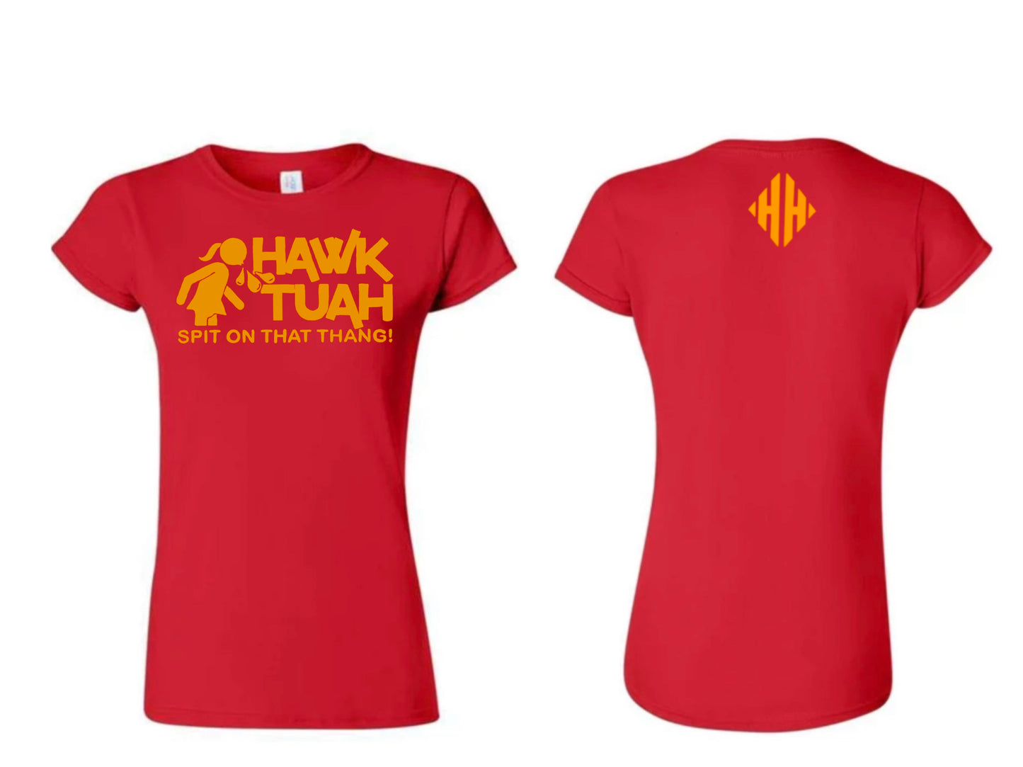 WOMENS HAWK TUAH SHIRT